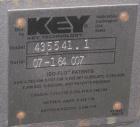 Used Key Technology ISO-FLO Vibratory Conveyor, Model 435541.1, 304 stainless steel. Maximum stroke approximately 8