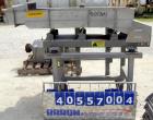 Used Meyer Machine vibratory conveyor, model AFN-1660-120, 304 stainless steel. Pan 16