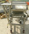 Used Meyer Machine vibratory conveyor, model AFN-1660-120, 304 stainless steel. Pan 16