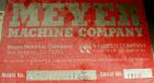 Used Meyer Machine vibratory conveyor, model AFN-1660-120, 304 stainless steel. Pan 16