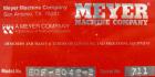 Used Meyer Machine Vibratory Conveyor, Model EDF-2042-2