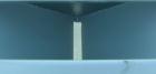 Used Horizontal vibratory conveyor/ screener, 304 stainless steel. Approximately 17