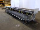 Used Triple S Dynamics Vibrating Conveyor, Model RLEB-18, 304 Stainless Steel. Approximate 18