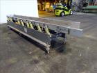 Used- Triple S Dynamics Vibrating Conveyor, Model RLEB-18, 304 Stainless Steel. Approximate 18