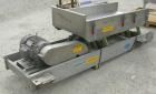 Used Cardwell vibratory conveyor, model VC-1659, 304 stainless steel. 24