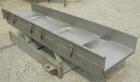 Used Cardwell vibratory conveyor, model VC-1659, 304 stainless steel. 24
