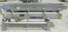 Used Meyer Machine Vibraflex II vibratory conveyor, model VF11-18-8, 304 stainless steel. 18