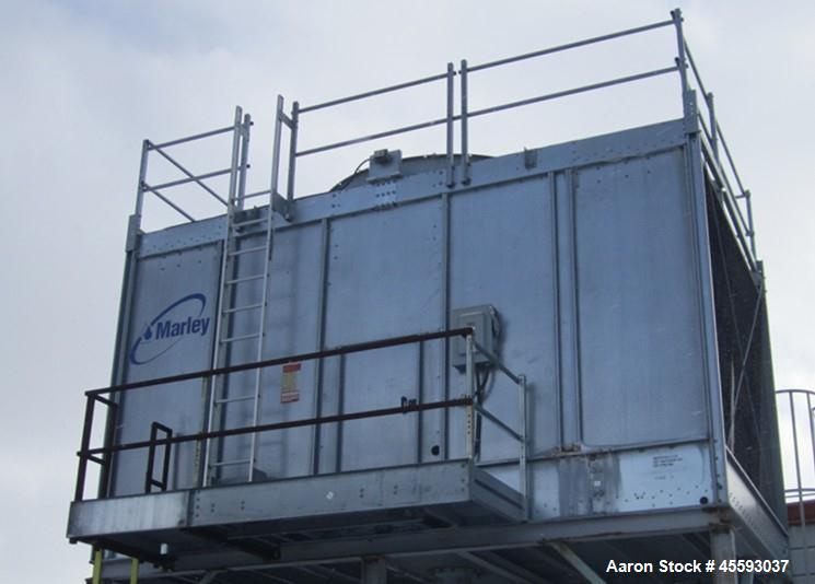 Used- 2004 Marely model 1-NC8306G1 cooling tower, 25 hp capacity, 547 tons capacity, 3/60/575 volts