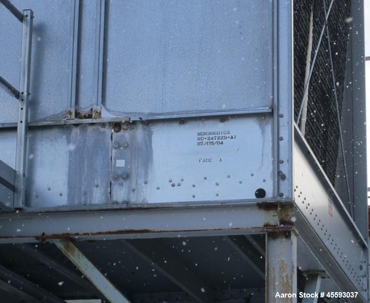 Used 2004 Marely model 1-NC8306G1 cooling tower, 25 hp capacity, 547 tons capacity, 3/60/575 volts