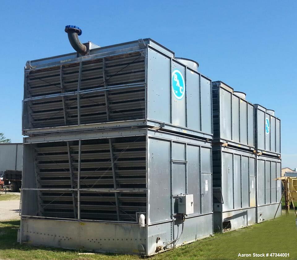 Used- BAC 2-Cell Cooling Tower, Model 15425-2