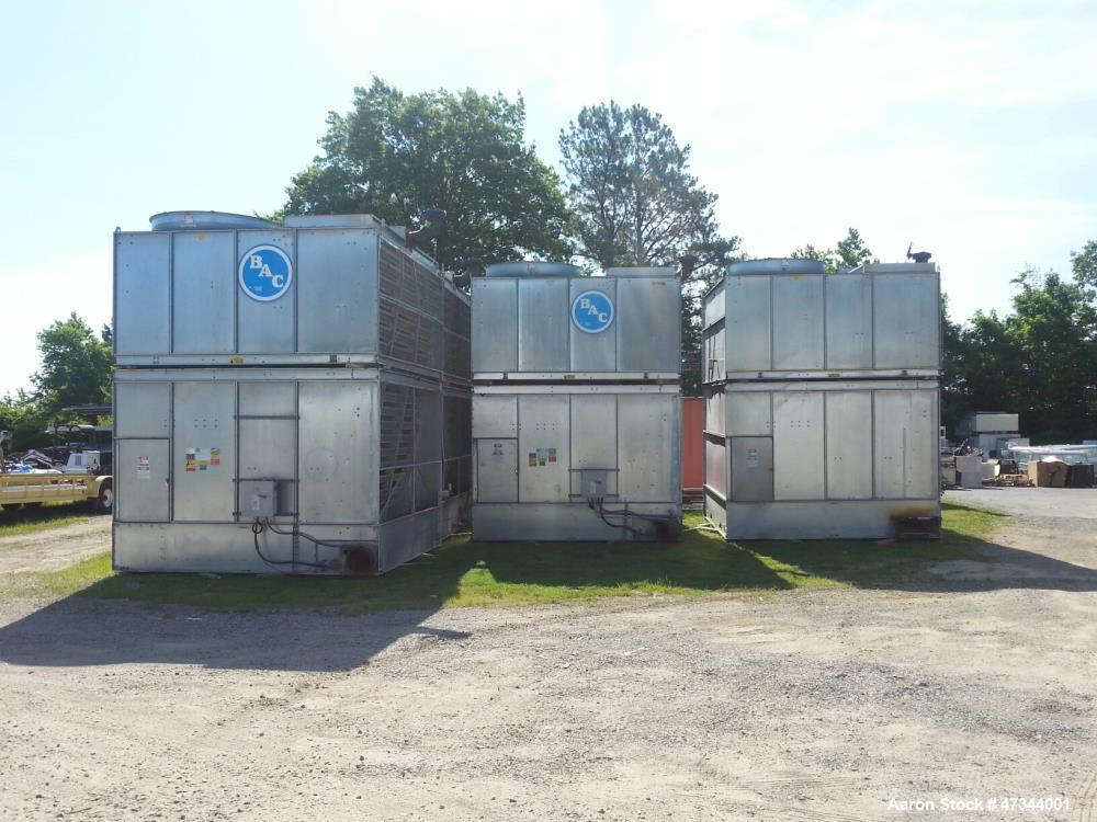 Used- BAC 2-Cell Cooling Tower, Model 15425-2