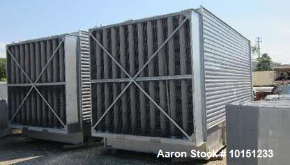 Unused- BAC Stainless Steel Cooling Tower, Model 3455A-MM-2/QX. Dual cell, each cell is approximately 455 tons and capable o...