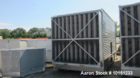 Unused- BAC Stainless Steel Cooling Tower, Model 3455A-MM-2/QX. Dual cell, each cell is approximately 455 tons and capable of cooling approximately 1365 US gallons per minute of water from 95 degrees...