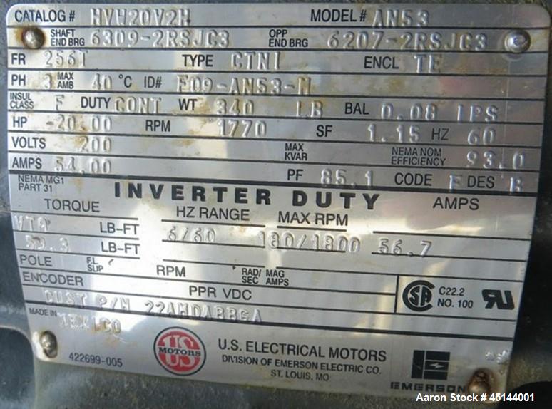 BAC Stainless Steel Cooling Tower, Model 3455A-MM-2/QX