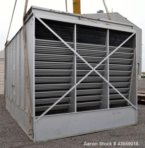 Used- Baltimore Aircoil Series 3000 Industial Single Cell Cooling Tower, Nominal 517 Tons, Model 3766 2MC. Galvanized steel ...