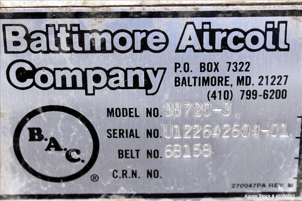 Unused- Baltimore Aircoil BAC Induced Draft Crossflow 3 Cell Cooling Tower