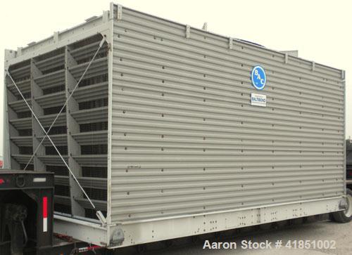 Used Baltimore Aircoil Series 3000 Induced Draft, Crossflow Single Cell Cooling Tower, Nominal 985 Tons, Model 3985A/V. Galvanized steel housing, 304 stainless steel cold water basin. Vertical air di...