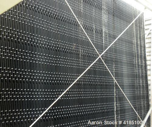 Used Baltimore Aircoil Series 3000 Induced Draft, Crossflow Single Cell Cooling Tower, Nominal 985 Tons, Model 3985A/V. Galvanized steel housing, 304 stainless steel cold water basin. Vertical air di...