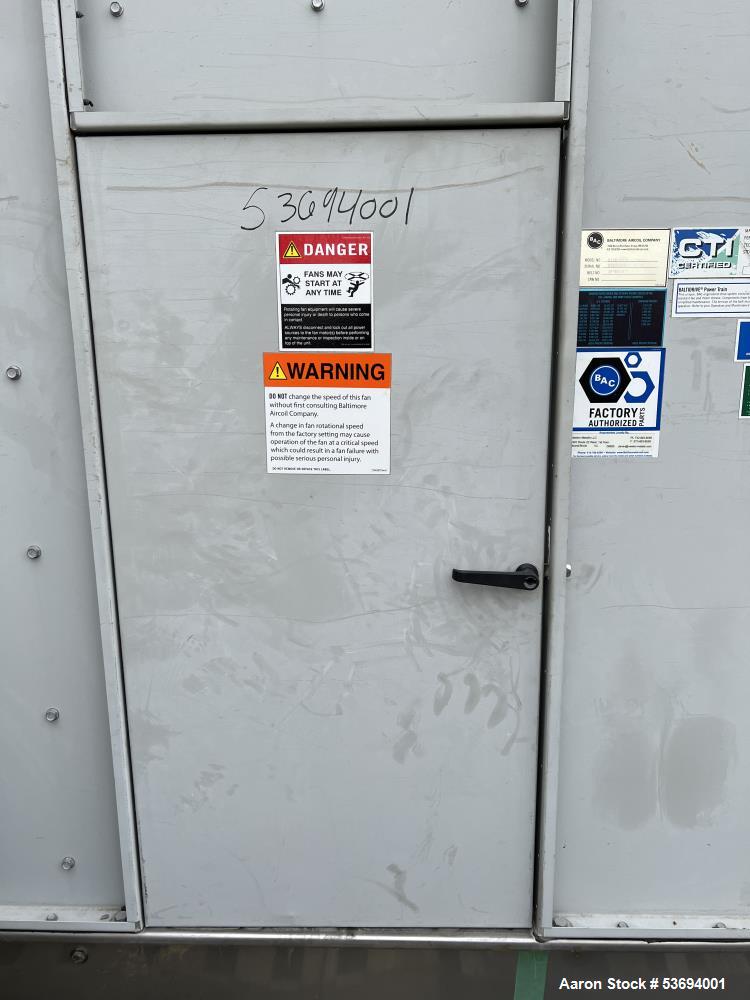 BAC Baltimore Air Coil Series 1500 Model S15E-1212-12KN-2/L Double Cell Cooling 