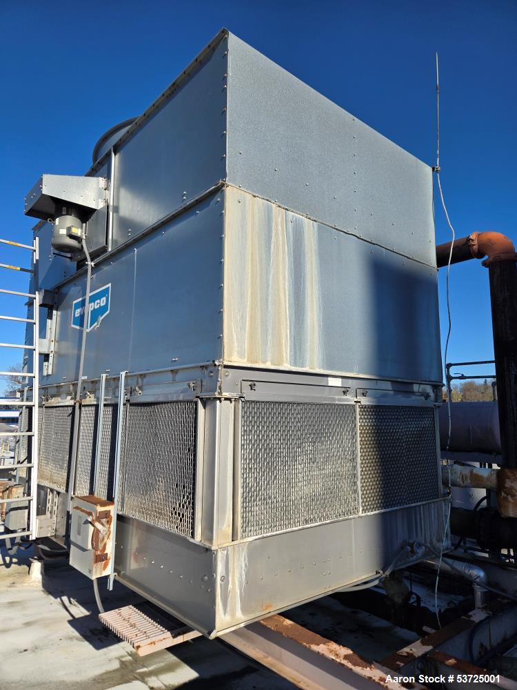 Used 279.7 Nominal Tons Evapco Model AT 19-214 AT Induced Draft Counterflow Cool
