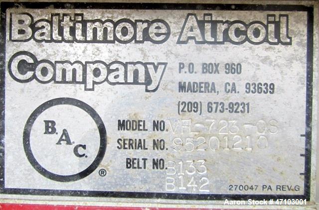 Used Baltimore Aircoil BAC Cooling Tower