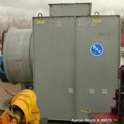 USED: Baltimore Air Coil cooling tower, model FXT-58. Nominal capacity 58 tons, 18,500 cfm fan driven by a 3 hp, 3/60/208-230/460 volt, 1765 rpm motor.