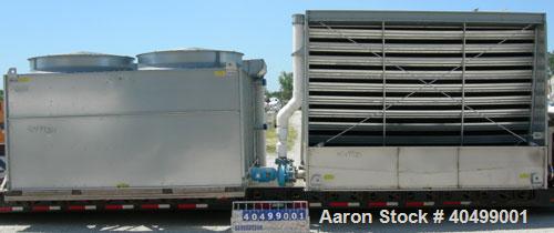 Unused: BAC (Baltimore Air Coil) Cooling Tower, 175 ton cooling capacity, model FXV-L642/LW closed circuit tower unit. Rated 720 US GPM of water from 90 deg F to 80 deg F at 65 deg F entering air wet...