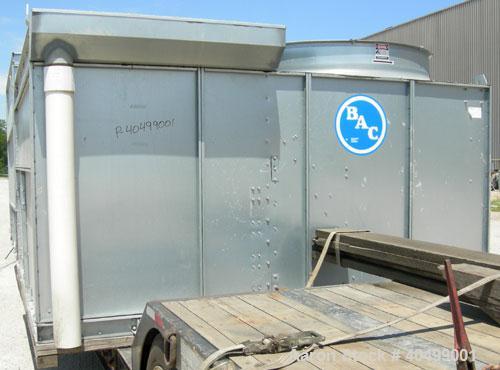 Unused: BAC (Baltimore Air Coil) Cooling Tower, 175 ton cooling capacity, model FXV-L642/LW closed circuit tower unit. Rated 720 US GPM of water from 90 deg F to 80 deg F at 65 deg F entering air wet...