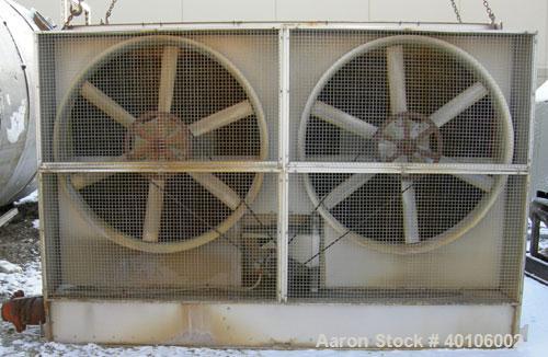 USED: Baltimore Air Coil cooling tower, model FXT 160.  Nominal capacity 160 tons, dual 38,300 cfm .  fans driven by an appr...