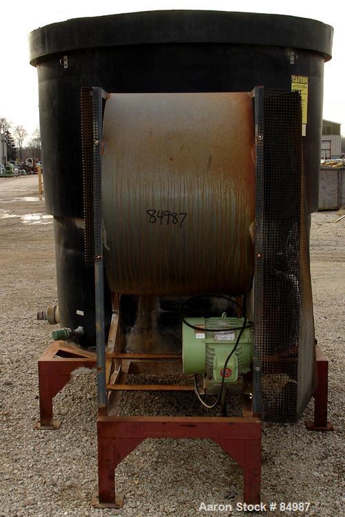 USED: Delta Pioneer forced draft cooling tower, model DT-75. Counter flow design, 75 ton capacity. Plastic housing, 157 sump capacity gallons. Includes a 7.5 hp, 3/60/208-230/460 volt, 1740 rpm fan m...