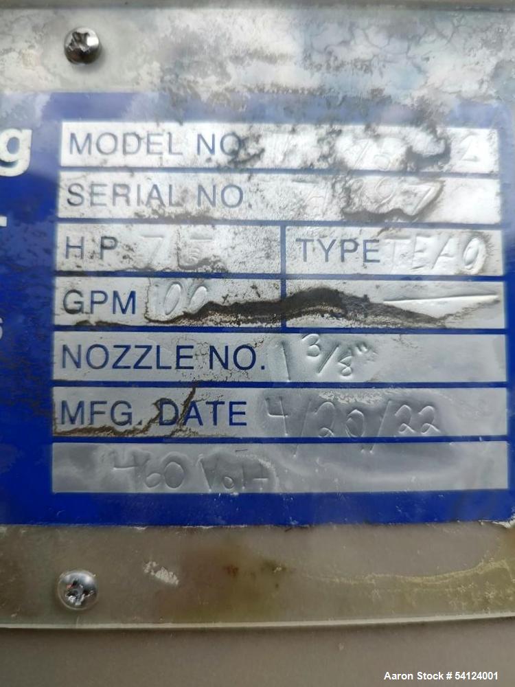 Delta Cooling Tower – Model TM-115412, 346 Tons, 1000 GPM, Dual 7.5 HP Motors (Used, 2022)
