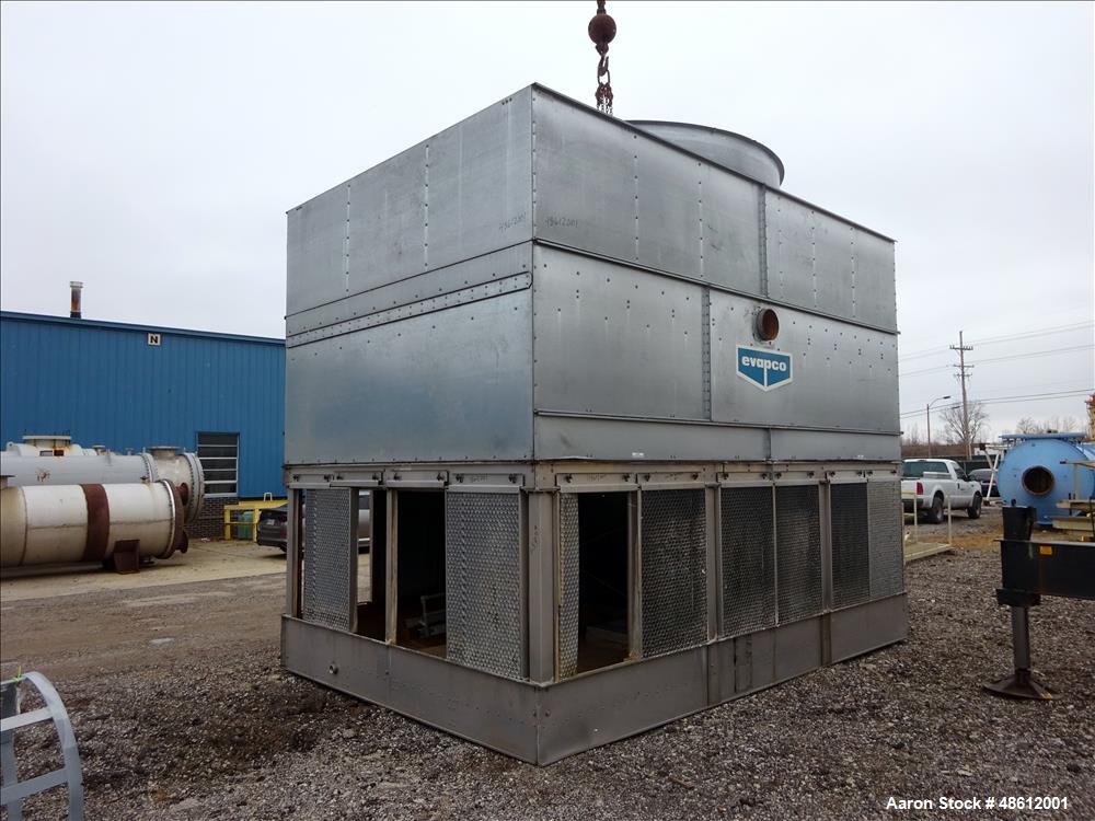 Used- Evapco Induced Draft Counterflow Cooling Tower, Model AT 112-318