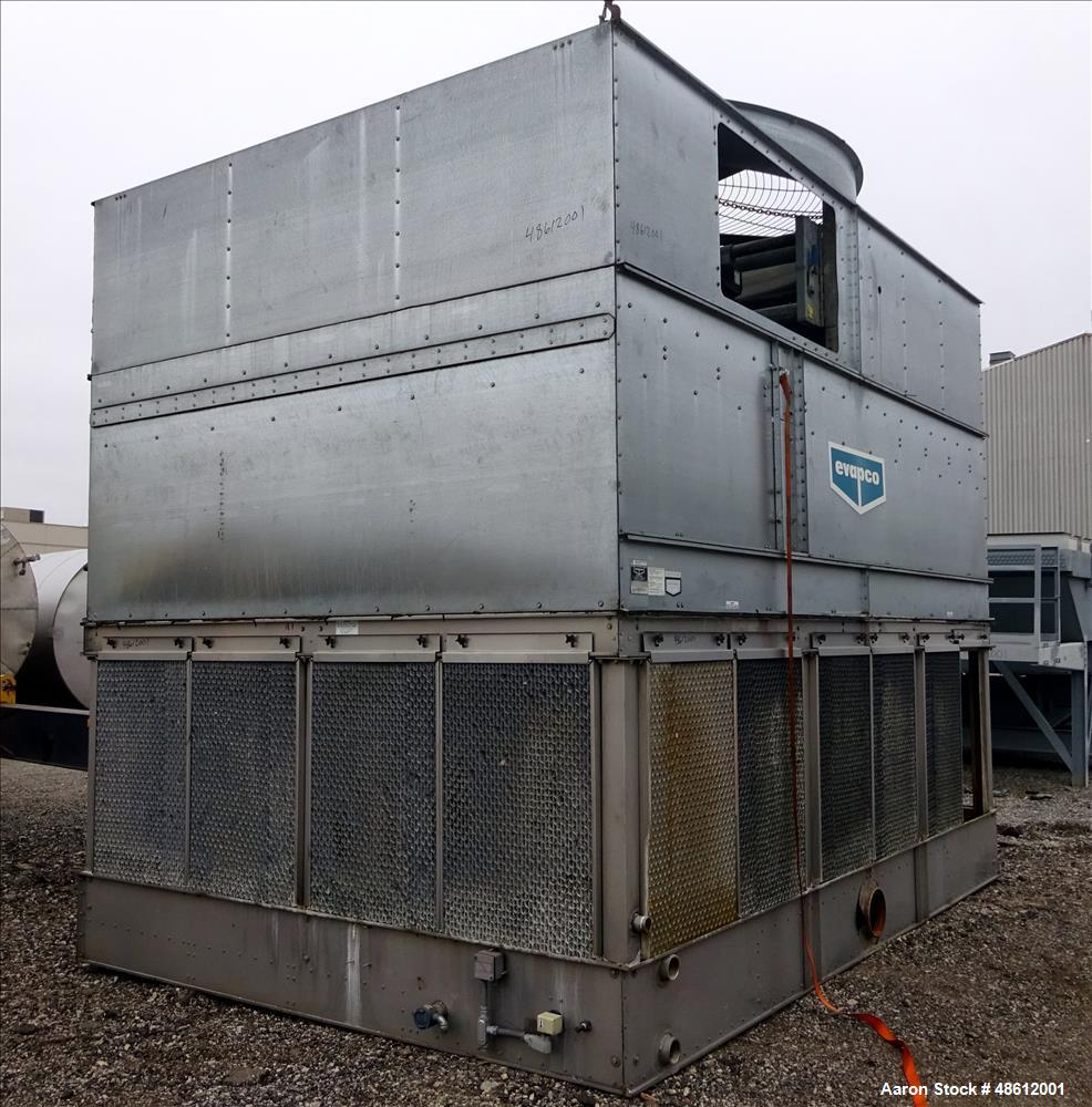 Used- Evapco Induced Draft Counterflow Cooling Tower, Model AT 112-318