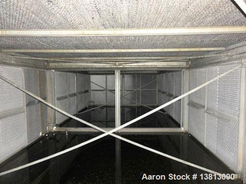 Used Evapco Cooling Tower, Model AT-212-928, approximately 800 tons.  Entering water temperature of 90 deg F, discharge temperature of 80 deg F with a 66 deg F wet bulb at 4,353 gallons per minute to...