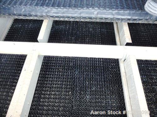 Used Evapco Cooling Tower, Model AT-212-928, approximately 800 tons.  Entering water temperature of 90 deg F, discharge temperature of 80 deg F with a 66 deg F wet bulb at 4,353 gallons per minute to...