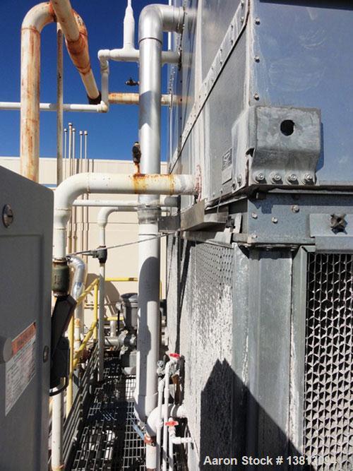 Used Evapco Cooling Tower, 800 ton, model ATC-892B.  60 Hz, 480 volt.  Mounted on an I-beam frame.