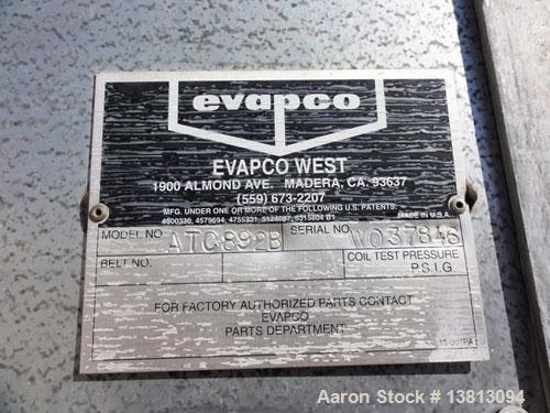 Used-Evapco Cooling Tower, 800 ton, model ATC-892B.  60 Hz, 480 volt.  Mounted on an I-beam frame.