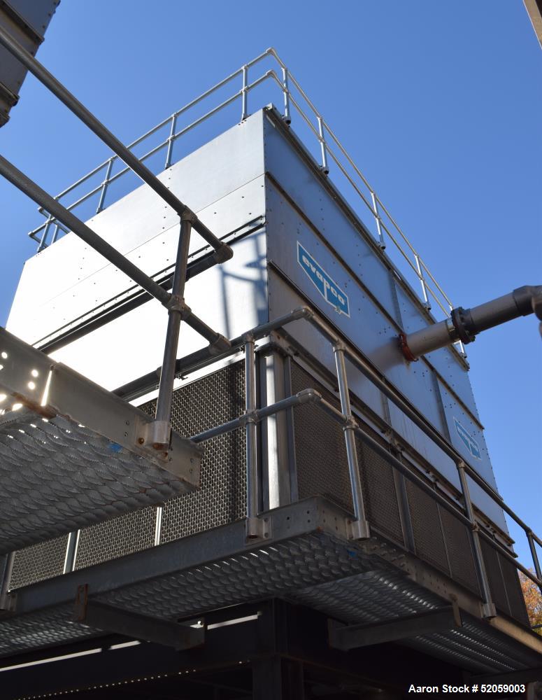 Used Evapco Cooling Tower, Model AT-112-818, Nominal Tonnage 757, Serial# 11-460134. With control panel & Allen-Bradley drive.