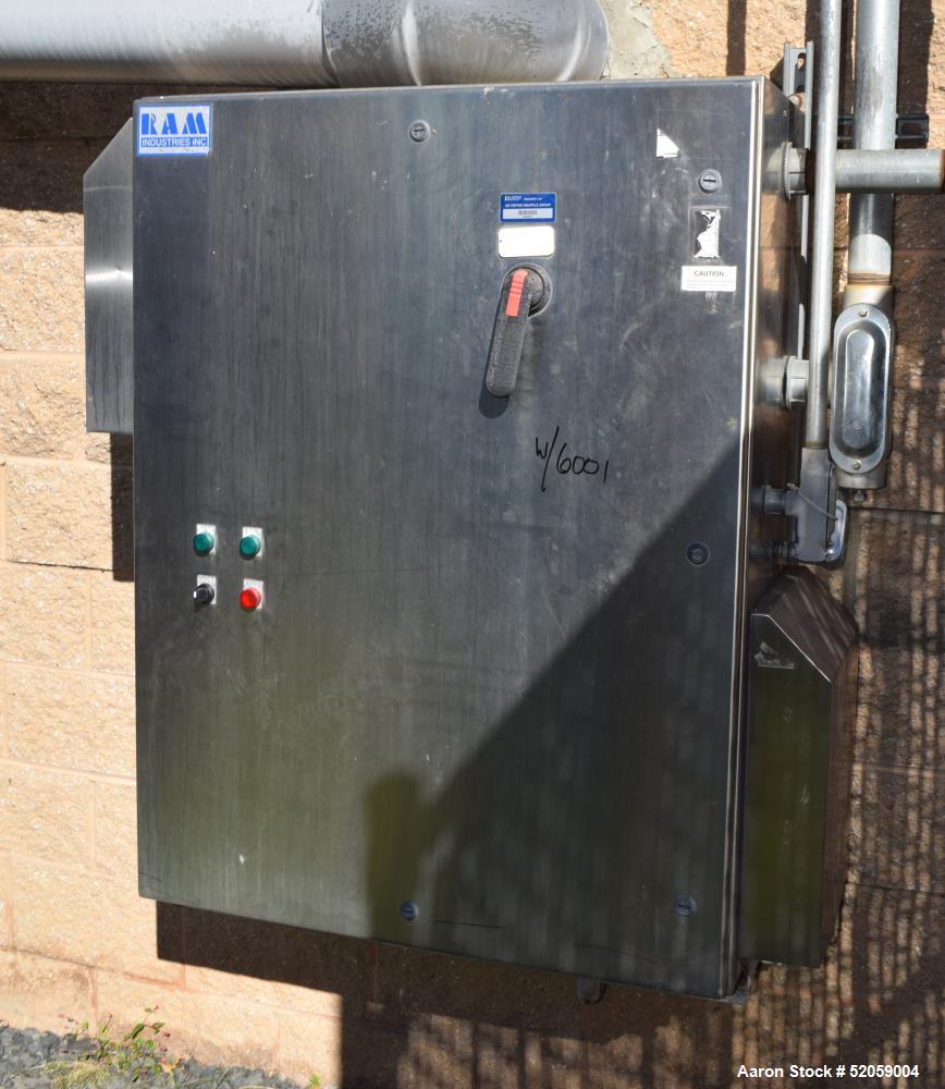 Used Evapco Cooling Tower, Model AT-112-918, Nominal Tonnage 785, Serial# 5-284518. With control panel & Allen-Bradley drive.