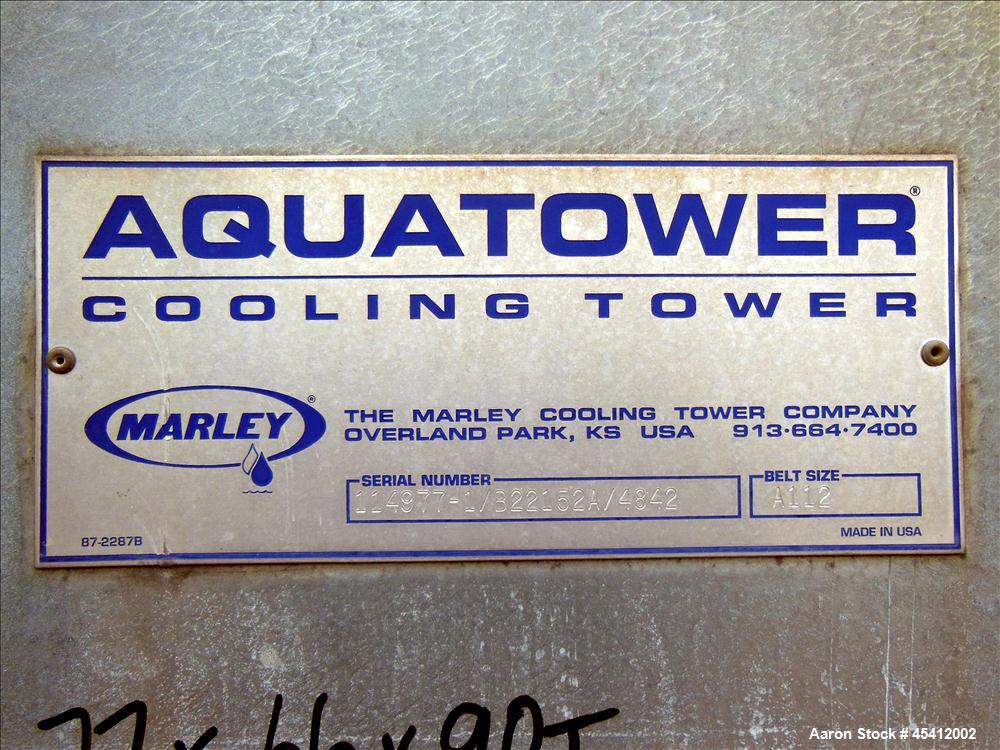 Used Marley Series Aquatower Single Cell Cooling Tower, Model 4842