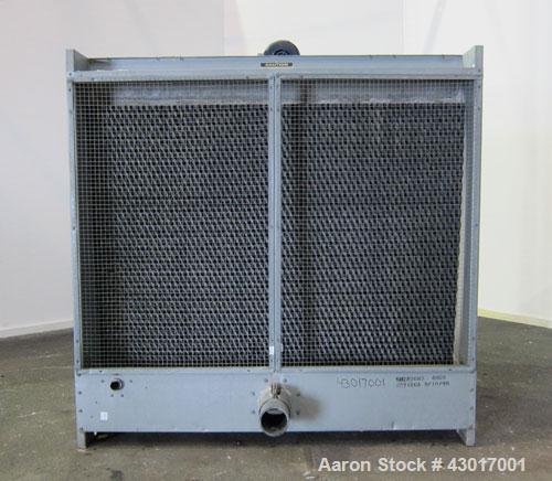 Used Marley Series 4800 Aquatower Single Cell Cooling Tower, Model 4862, Approximately 125 Nominal Tons. Galvanized steel housing. Designed to cool 750 gallons per minute. Approximately 52’’ diameter...