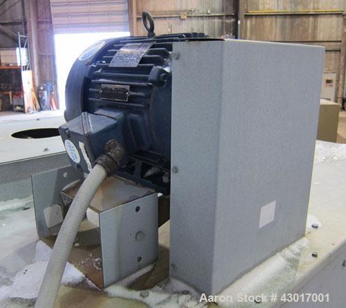 Used Marley Series 4800 Aquatower Single Cell Cooling Tower, Model 4862, Approximately 125 Nominal Tons. Galvanized steel housing. Designed to cool 750 gallons per minute. Approximately 52’’ diameter...