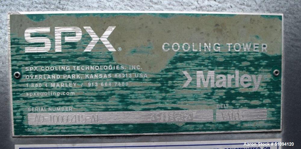 Used SPX Marley Single Cell Aqua Tower Cooling Tower.