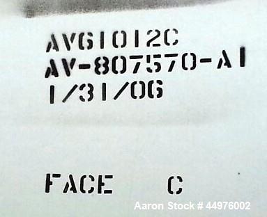 Used Marley Single Cell Open Loop Cooling Tower, Model AV-61011