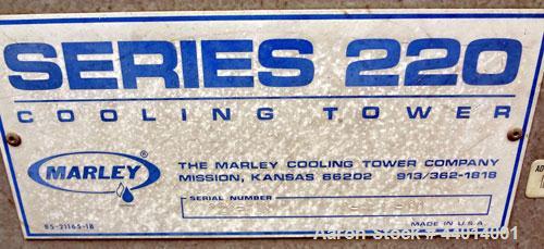 Used 613 Ton Marley Series Single Cell Cooling Tower, Model N222-613