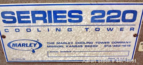 Used- 613 Ton Marley Series Single Cell Cooling Tower, Model N222-613