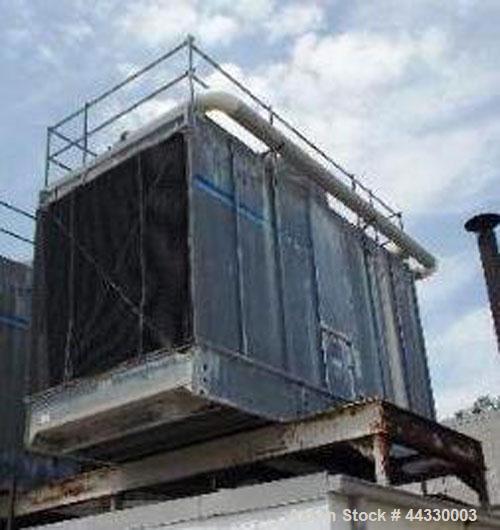Used Marley NC Class Single Cell Cooling Tower, Model NC 4011, serial #1-809-91. Approximately 210 nominal tons, 25 hp, 630 gallons per minute, year 1991.