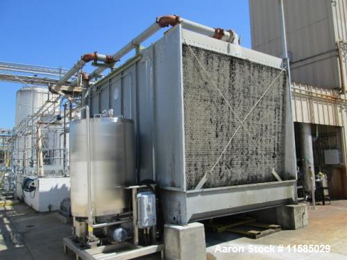 Used- Marley Cooling Tower, Model NC 5121. 450 ton, AB controls, 20 hp centrifugal pump. 6" x 6", 3 phase 60 cycle 230/460 v...