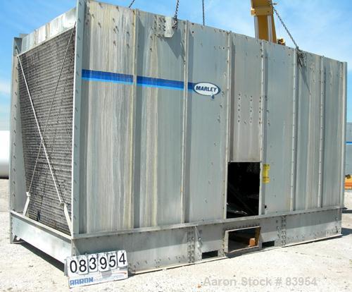 USED: Marley cooling tower, model NC412, nominal capacity 379 ton. Single cell. Galvanized steel housing. 8' diameter fan, driven by a 25 hp, 3/60/230/460 volt, 1770 rpm motor.