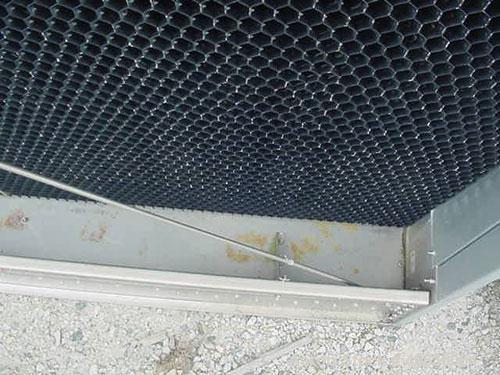 Used Marley Model NC5201CS Serial Cooling Tower, 403 ton. Cooling 1209 GPM of water from 95 deg F to 85 deg F at a 78 deg F wet bulb at 20 hp fan motor. Dimensions: 18'9" wide x 10'10 3/4" long x 12'...